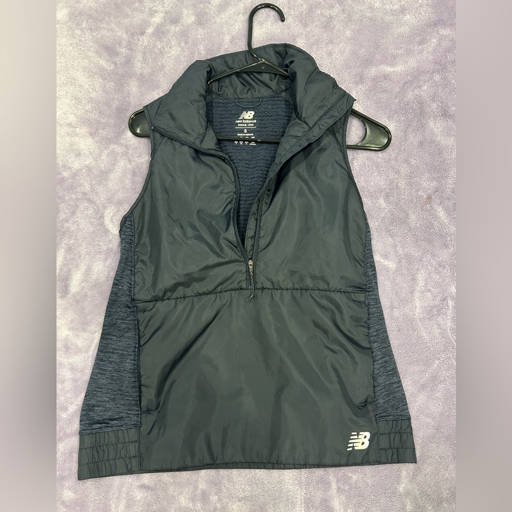 New Balance Navy Running Vest